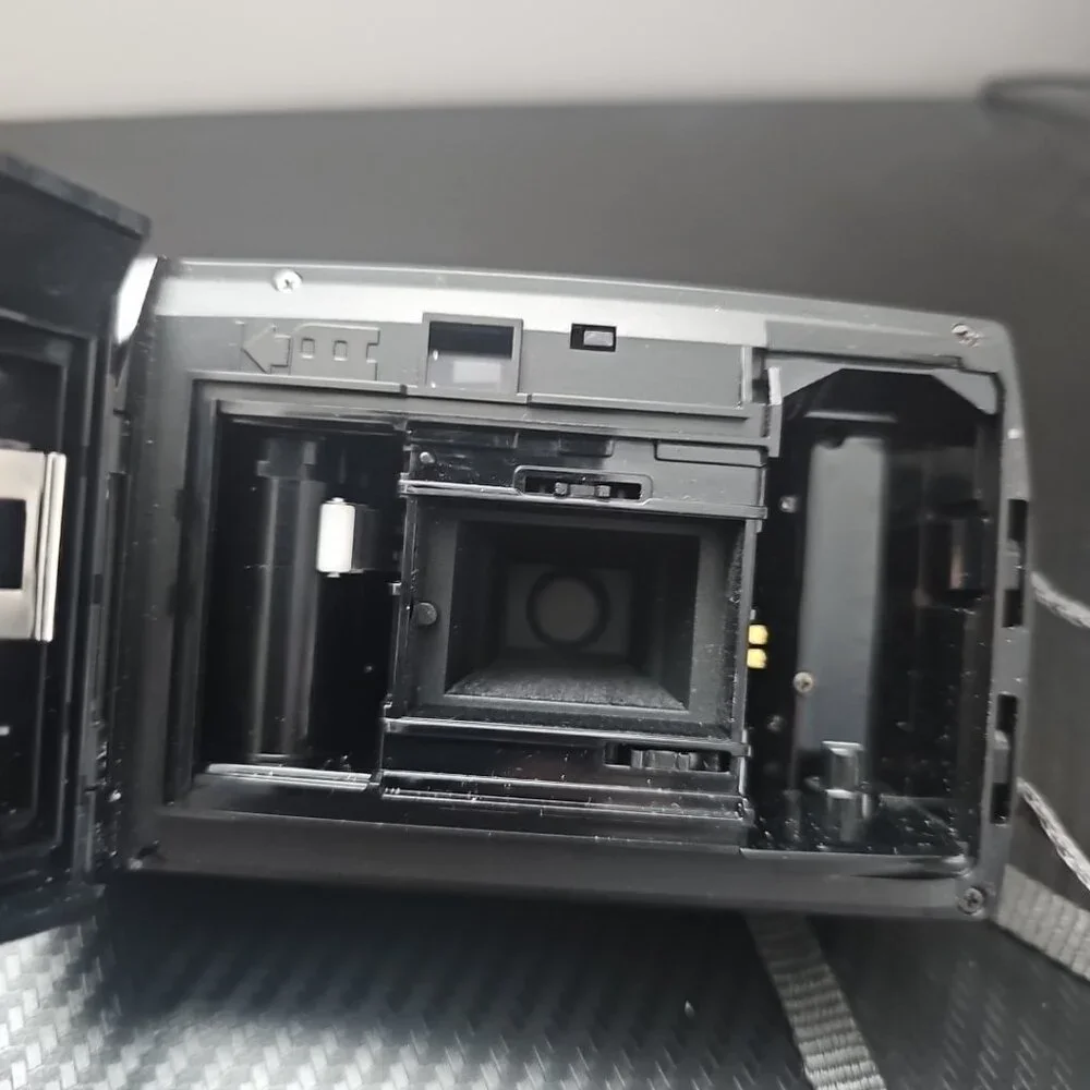 Pentax PC-300 Black Film Receiver Camera With Strap - Tested Works